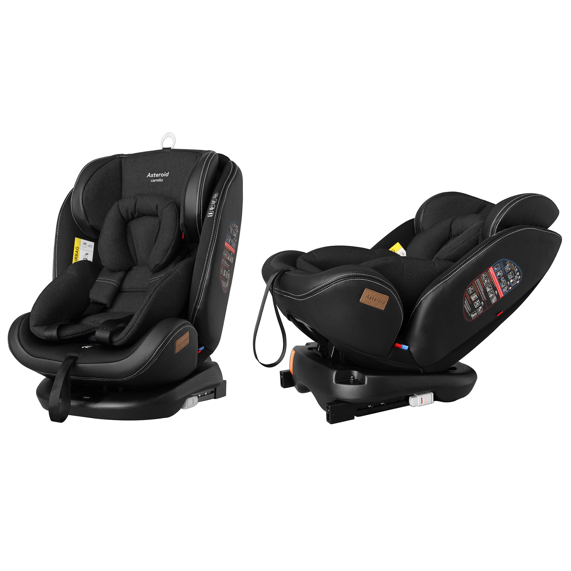 

Автокрісло CARRELLO Asteroid CRL-12801 Space Black 0+1+2+3 ISOFIX з поворотом /1/ MOQ