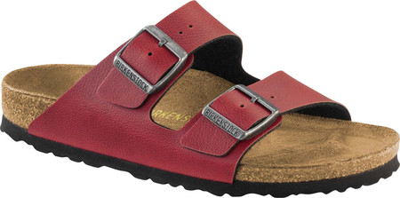 

Женские шлепанцы Birkenstock Arizona Birko-Flor Slide Sandal Bordeaux Pull Up Birko-Flor 36