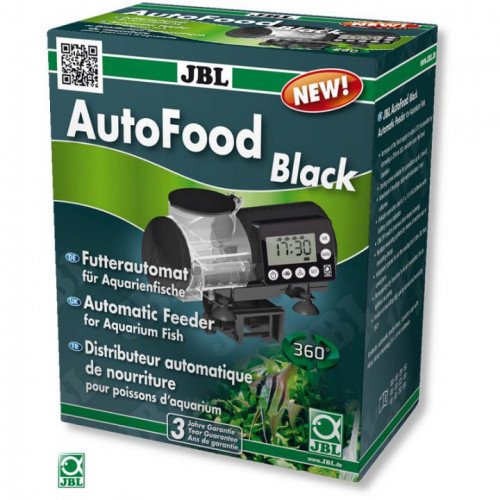 

Автоматическая кормушка JBL AutoFood BLACK для аквариумных рыб, черная