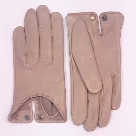 

Женские кожаные перчатки GlovesUA мод.377 р.8,5 экрю