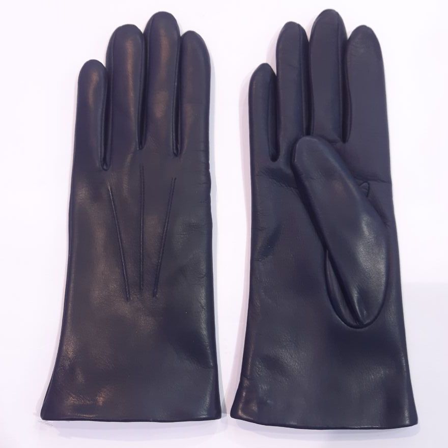 

Женские кожаные перчатки GlovesUA мод.001 р.8,5 джинс