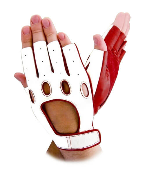 

Мужские перчатки авто кожаные GlovesUA мод.314 р.10