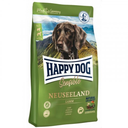 

Сухой корм Happy Dog Neuseeland для взрослых собак с чувствительным пищеварением, с ягненком, 12,5 кг