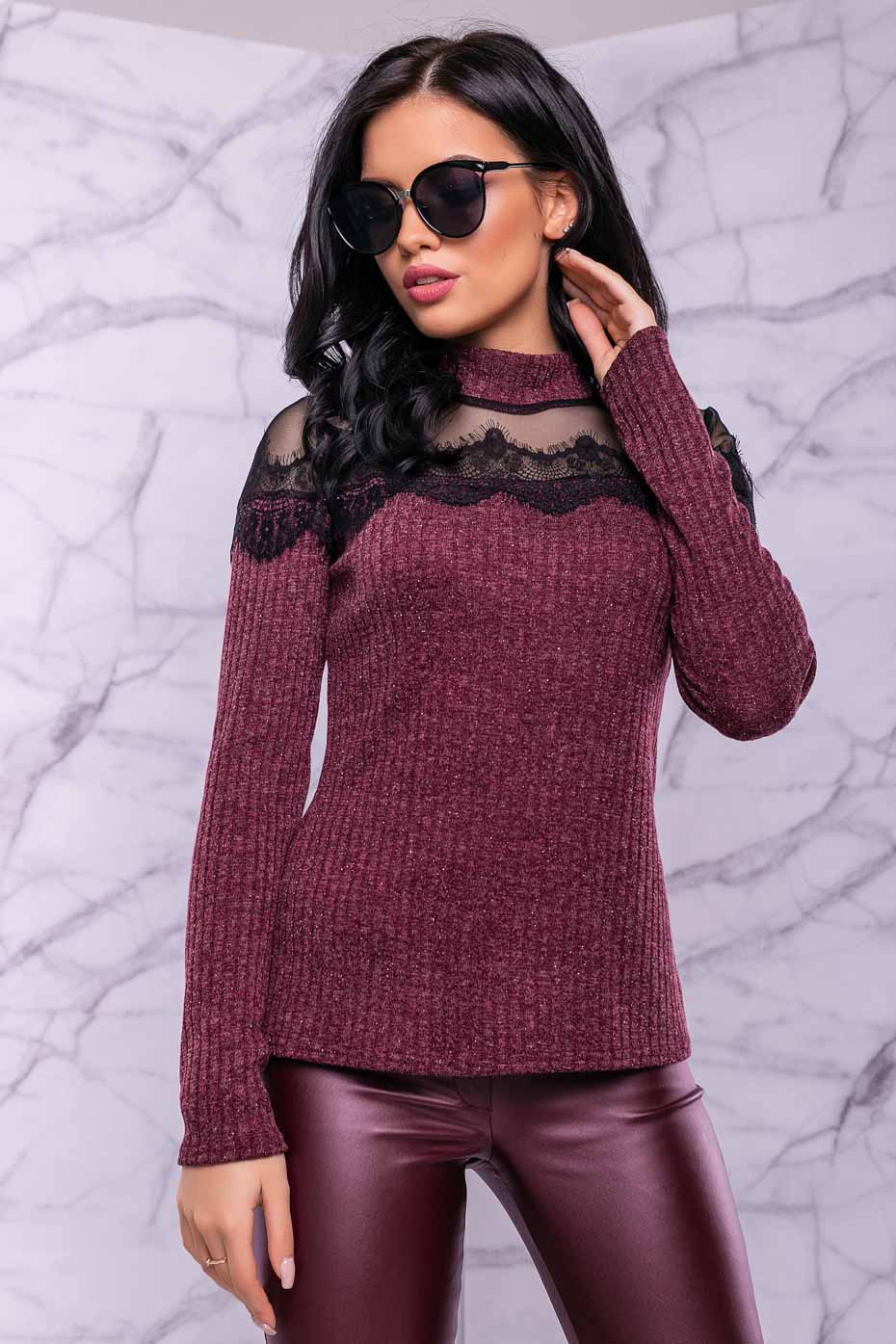 

Кофта 1083.3012 Seventeen  марсала, Кофта 1083.3012 Seventeen M марсала