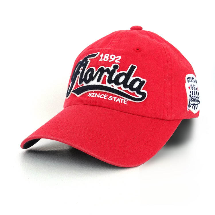 

Классическая бейсболка Florida Sport Line 2077 54-56 цвет красный