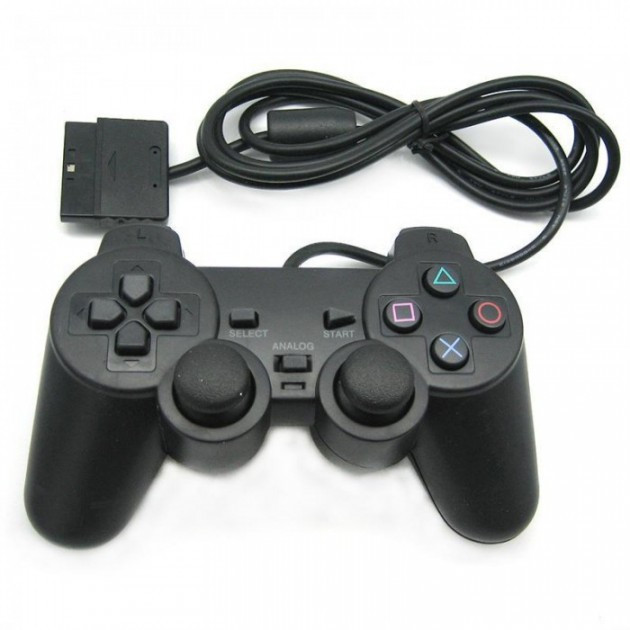 

Проводной геймпад UTM Джойстик PS2 Black