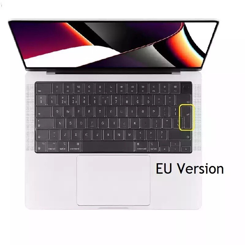 

Накладка на клавиатуру MacBook Pro 14" (A2442) /Pro 16" (A2485) 2021 силиконовая