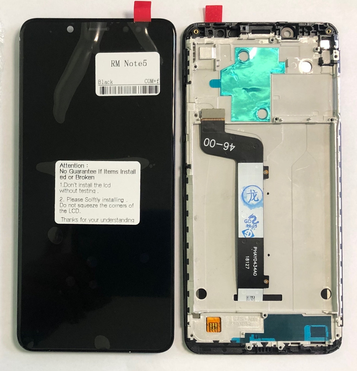 

Дисплей Original PRC для Xiaomi Redmi Note 5/Note 5 Pro модуль в зборі з тачскріном, рамкою, чорний