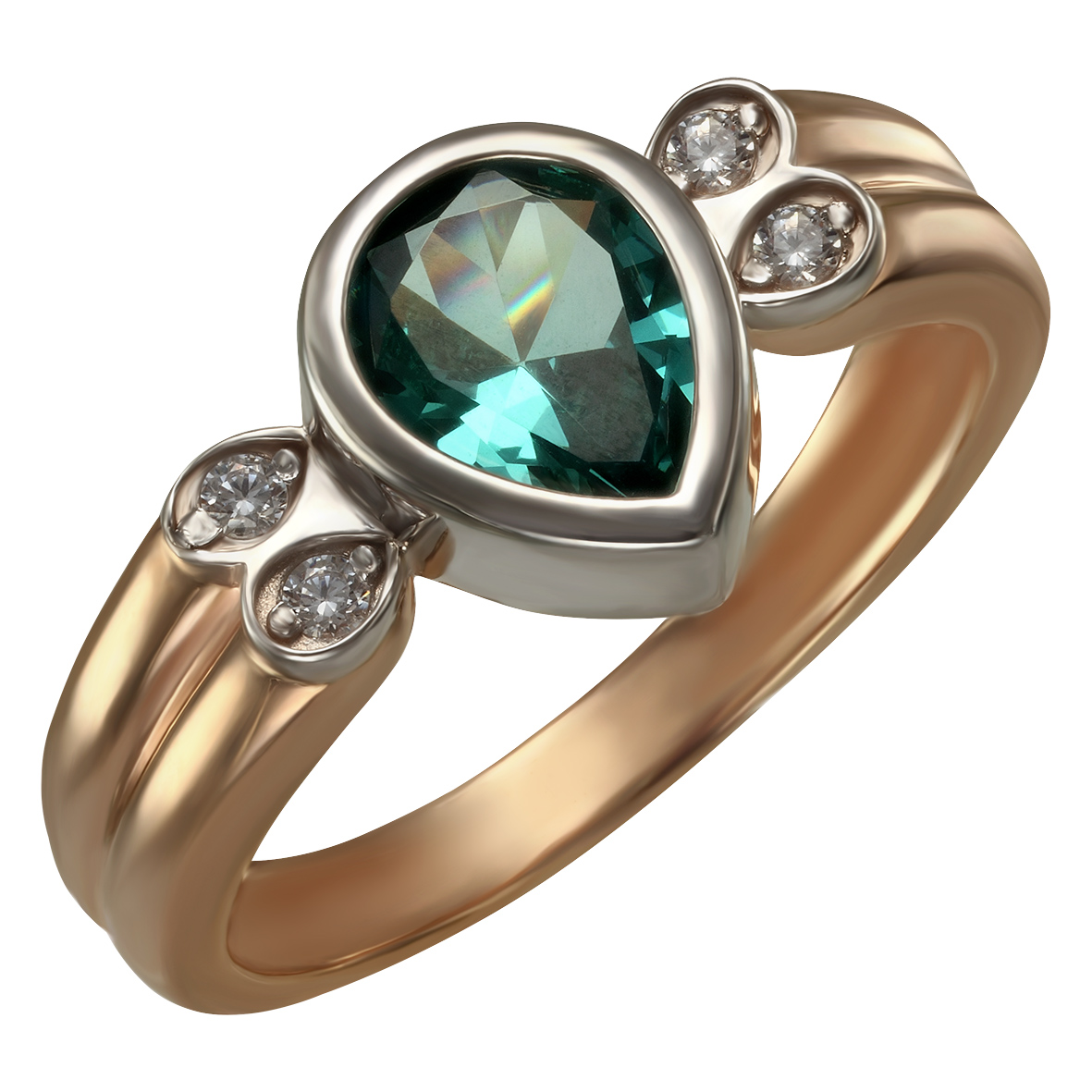 

Золотое кольцо с фианитами Tango Jewellery Company 350008 размер 17.5