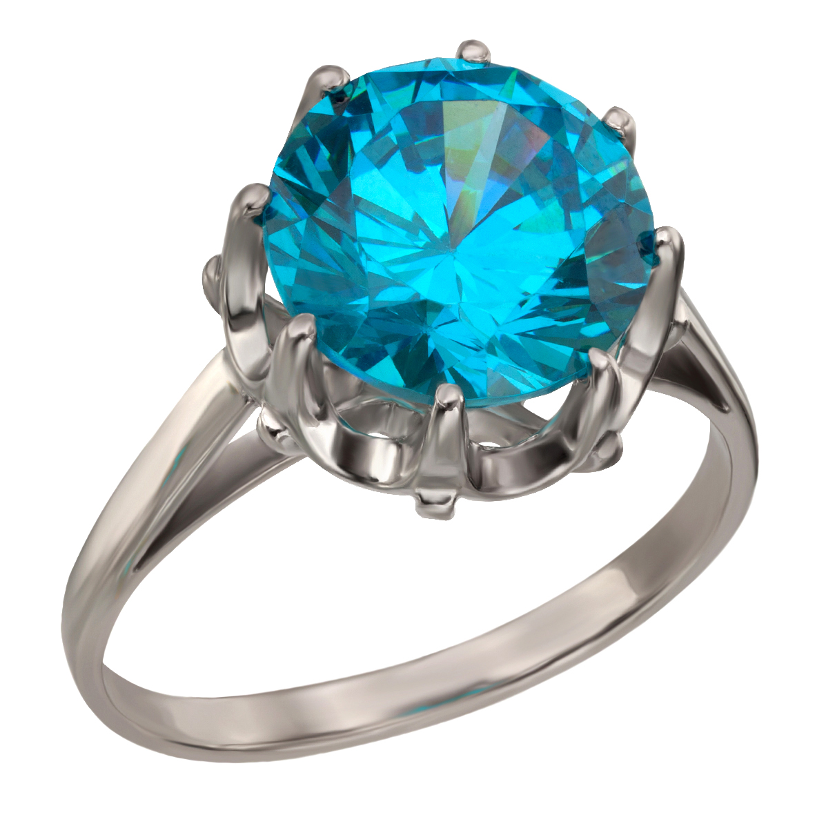 

Серебряное кольцо с фианитом Tango Jewellery Company 320521С размер 18.5