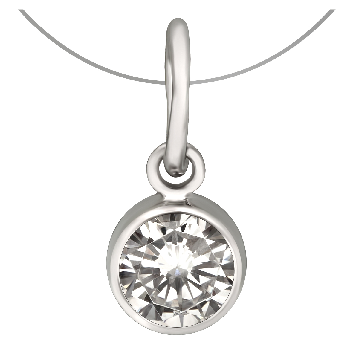 

Серебряная подвеска с фианитом Tango Jewellery Company 170032С
