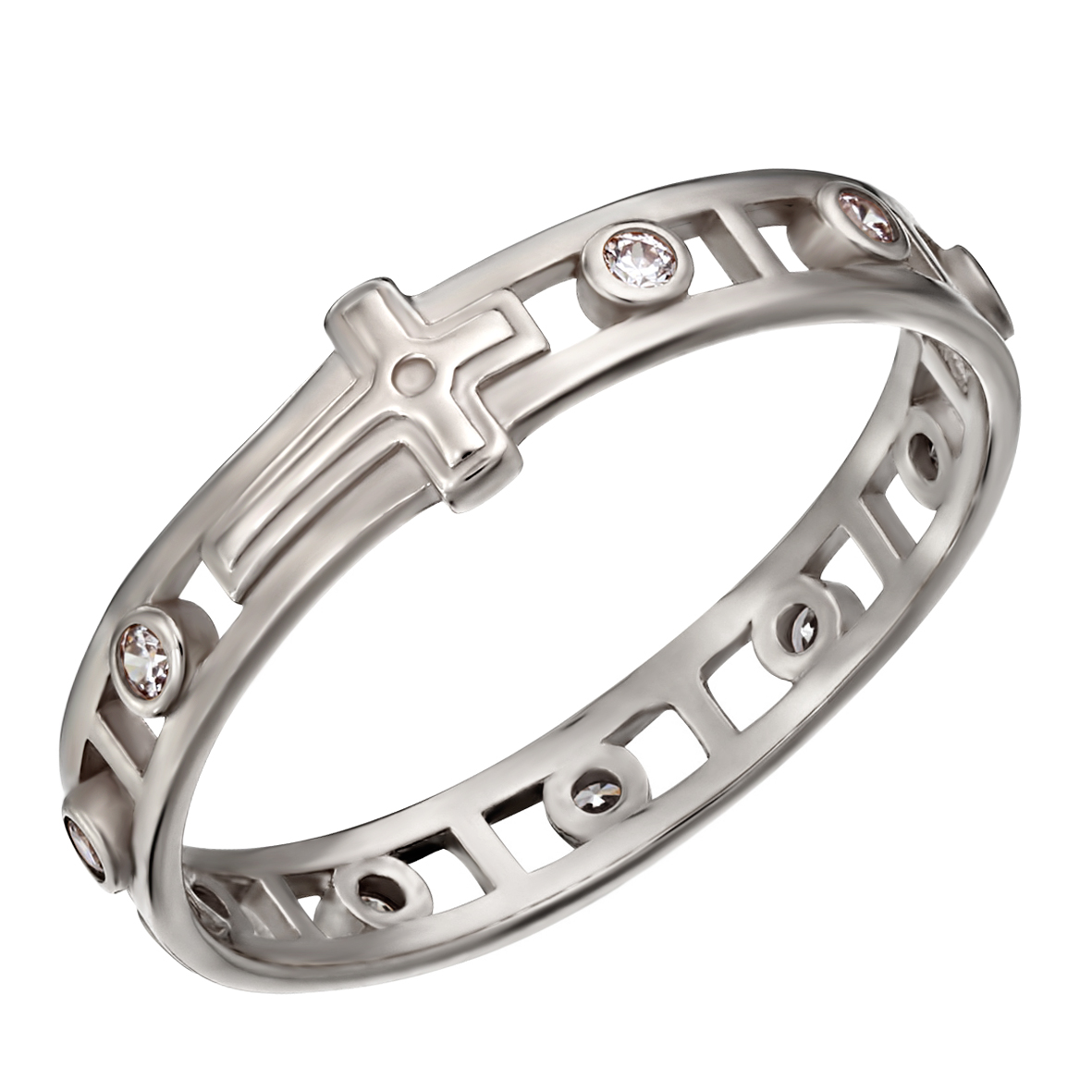 

Серебряное кольцо с фианитами Tango Jewellery Company 380105С размер 16.5
