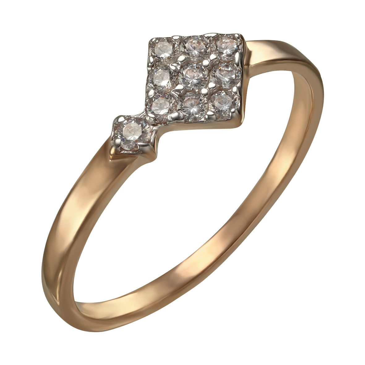 

Золотое кольцо с фианитами Tango Jewellery Company 380404 размер 18.5