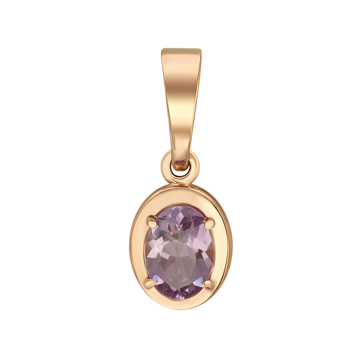 

Золотая подвеска с аметистом Tango Jewellery Company 183127