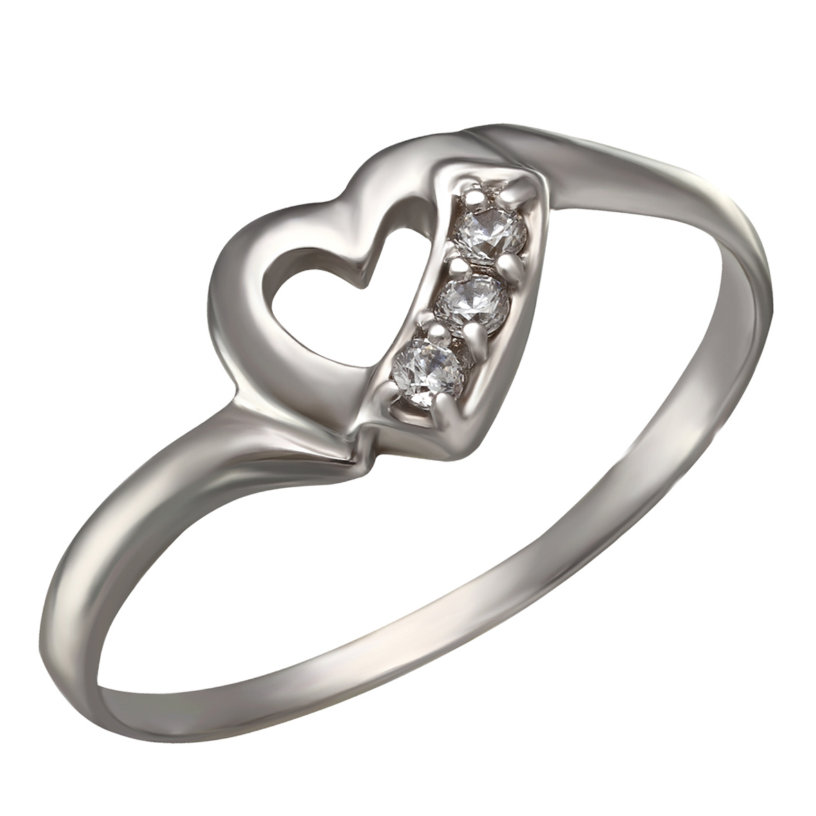 

Серебряное кольцо с фианитами Tango Jewellery Company 320041С размер 17