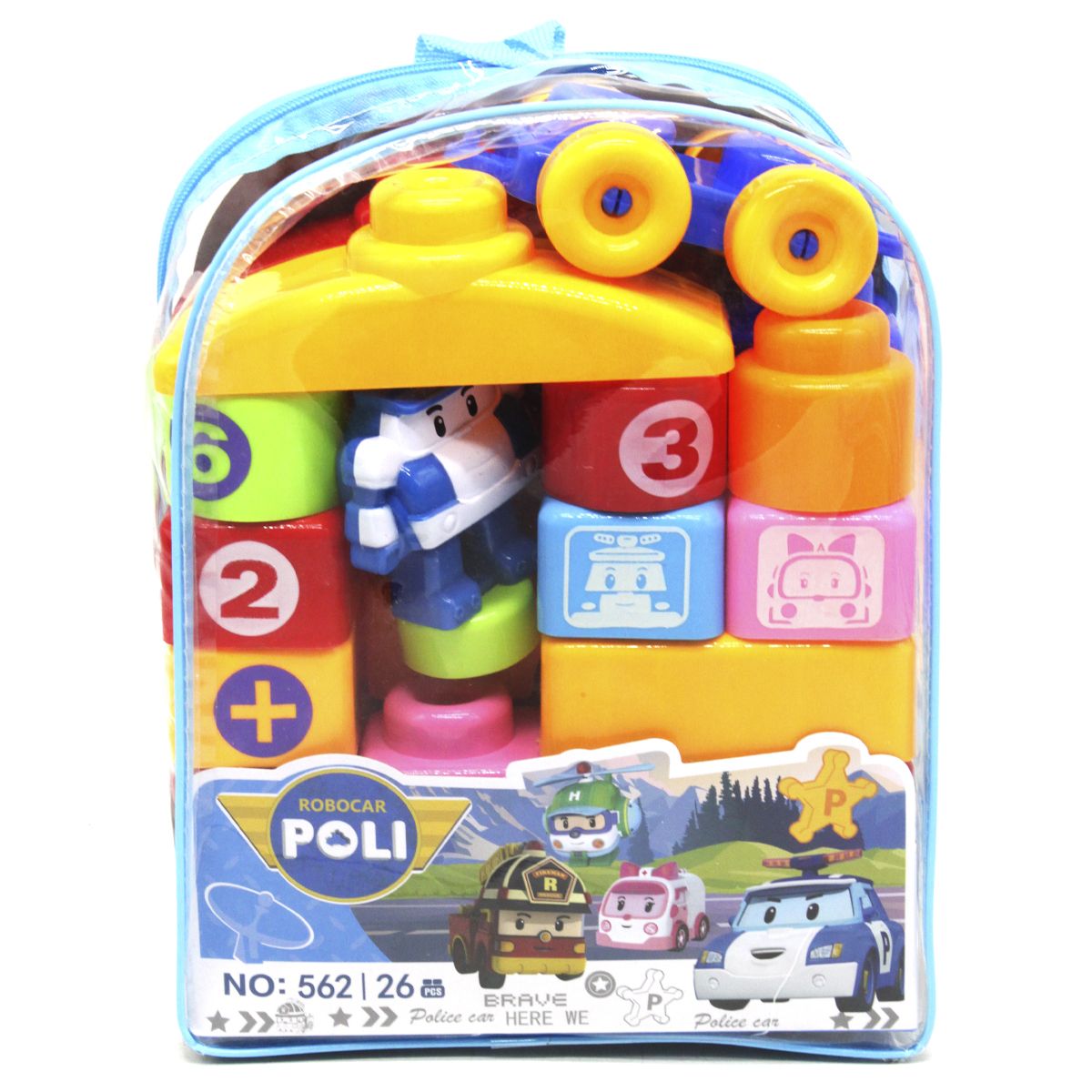 

Конструктор Robocar Poli 26 дет MiC (562) (177812)