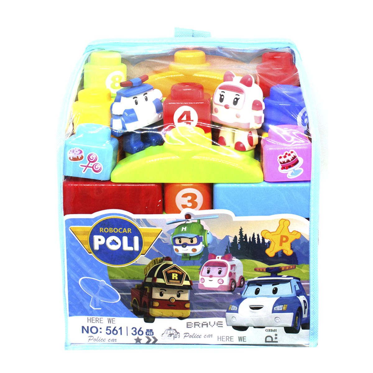 

Конструктор Robocar Poli 36 дет MiC (561) (177814)