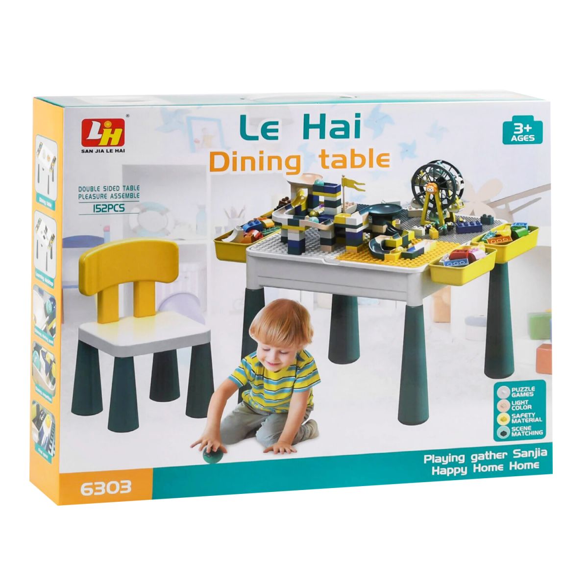 

Игровой столик Dining table с конструктором 152 детали MiC (6303) (177444)