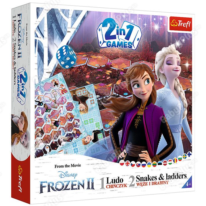 

Настольная игра 2в1 Холодное сердце Trefl (02068) (177671)