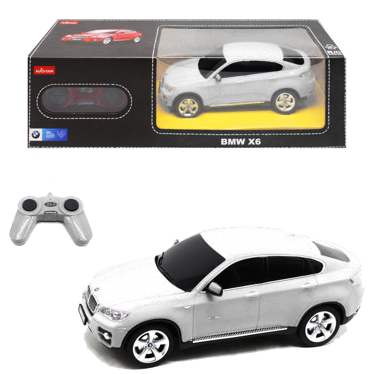 

Машина на радиоуправлении BMW X6 белая MiC (31700) (177721)