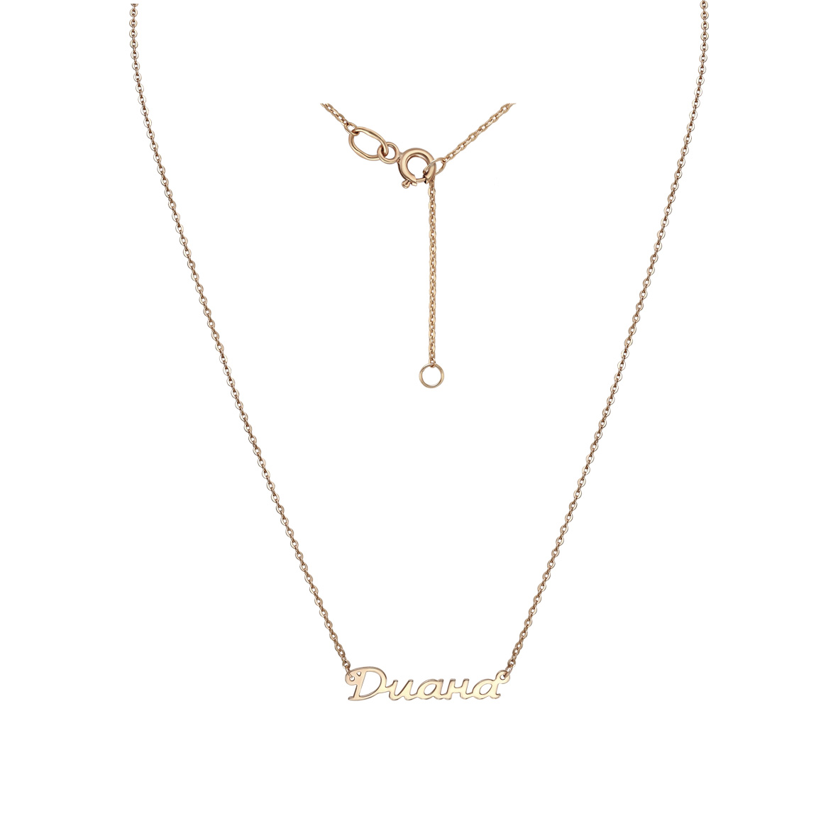 

Золотое колье Диана Tango Jewellery Company 860365 размер 450