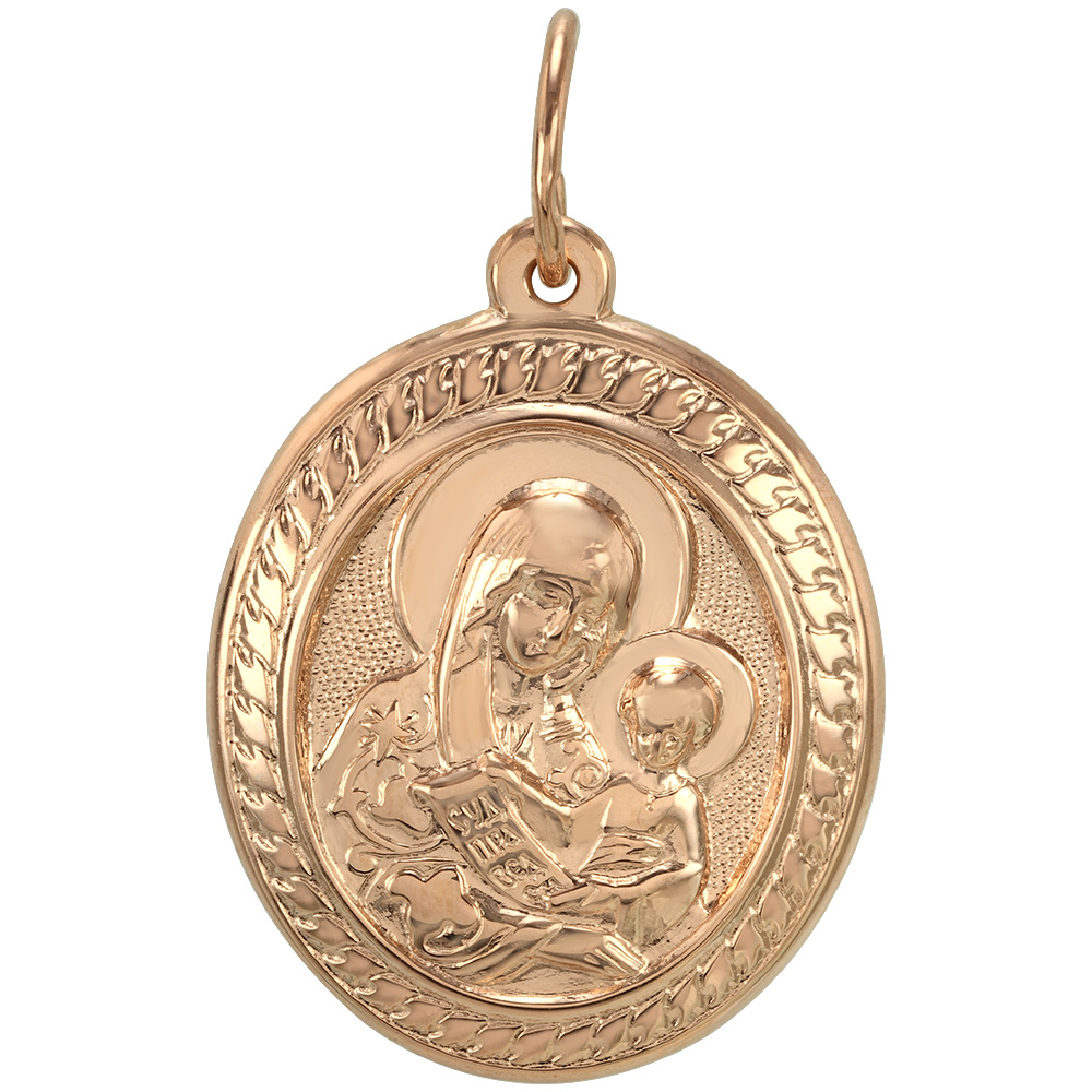 

Золотая ладанка "Икона Божией Матери Утоли моя печали" Tango Jewellery Company 100611