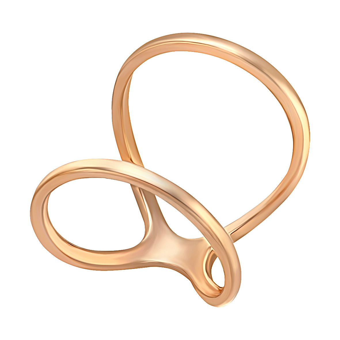 

Золотое фаланговое кольцо Tango Jewellery Company 300414 размер 15