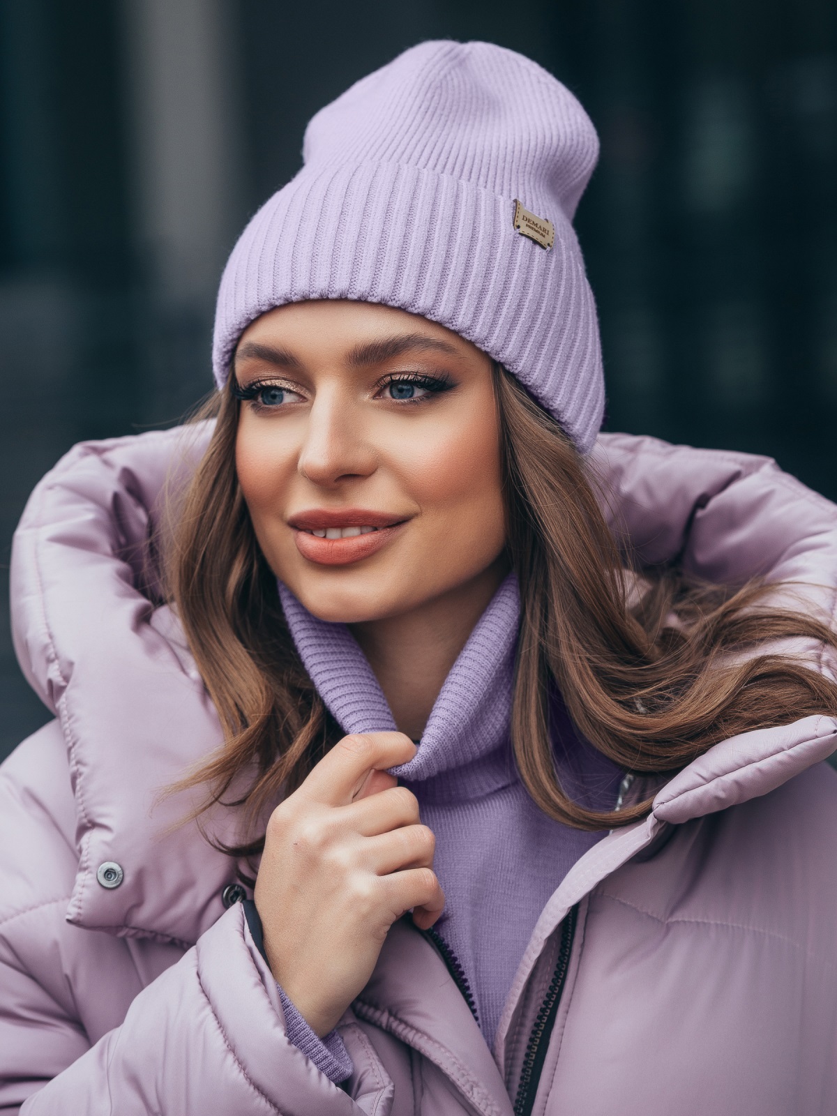 

Шапка Dressa 56092 Сиреневая