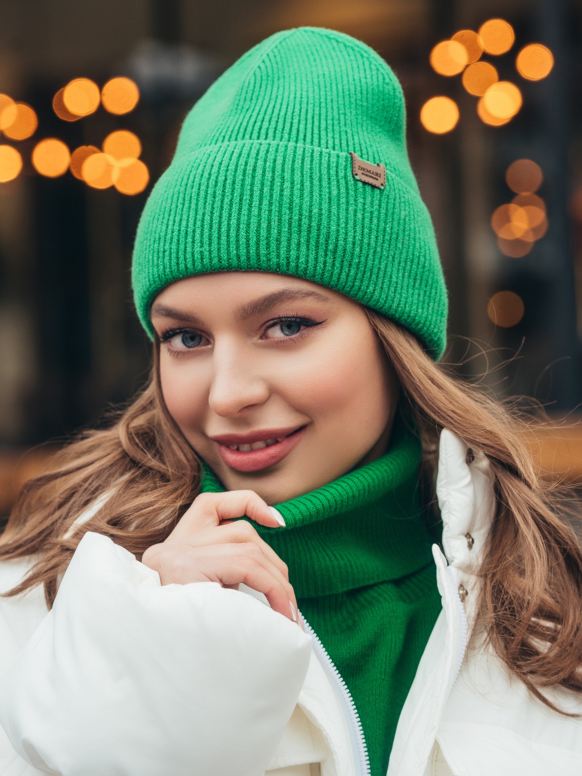 

Шапка Dressa 56183 Зеленая