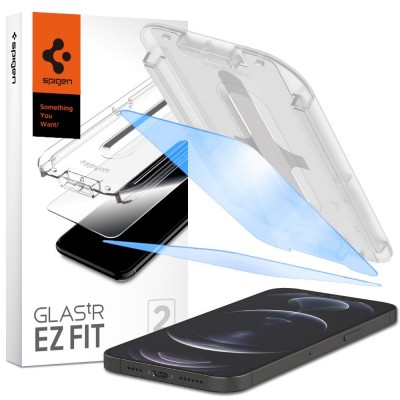 

Стекло защитное Spigen Apple Iphone 13 Pro Max tR EZ Fit Transparency Sensor Open (