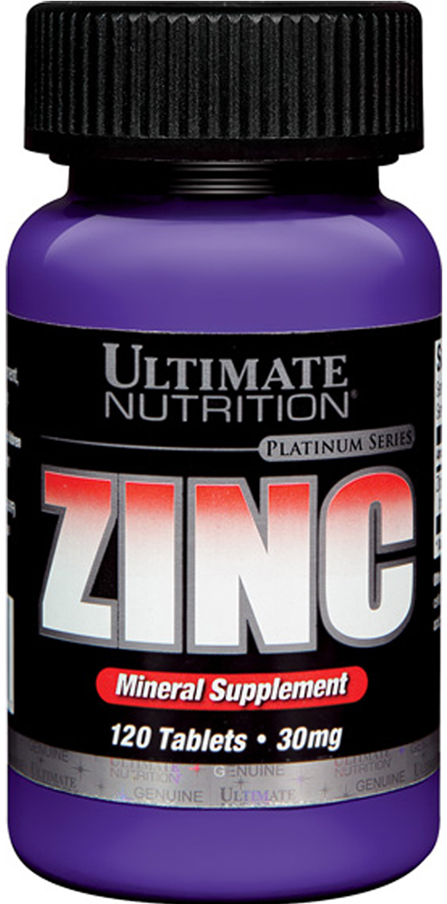 

Специальная добавка Ultimate Nutrition ZINC 30 mg 120 таблеток (099071003027)