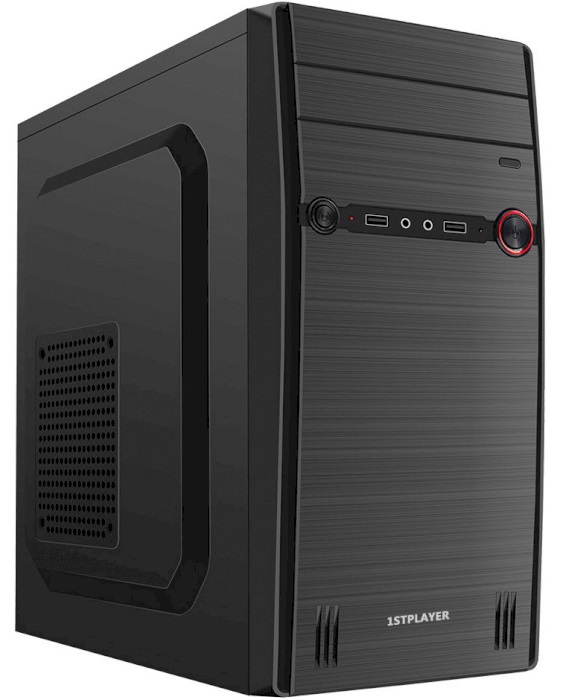 

Корпус 1STPLAYER M5-450PLS Black, 450W-12cm (6634726)