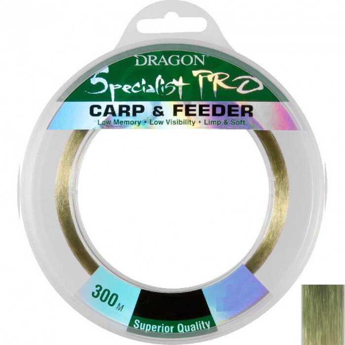 

Леска Dragon Specialist Pro Carp - Feeder 300 м 0.28 мм 9.70 кг (TDC-31-09-128)