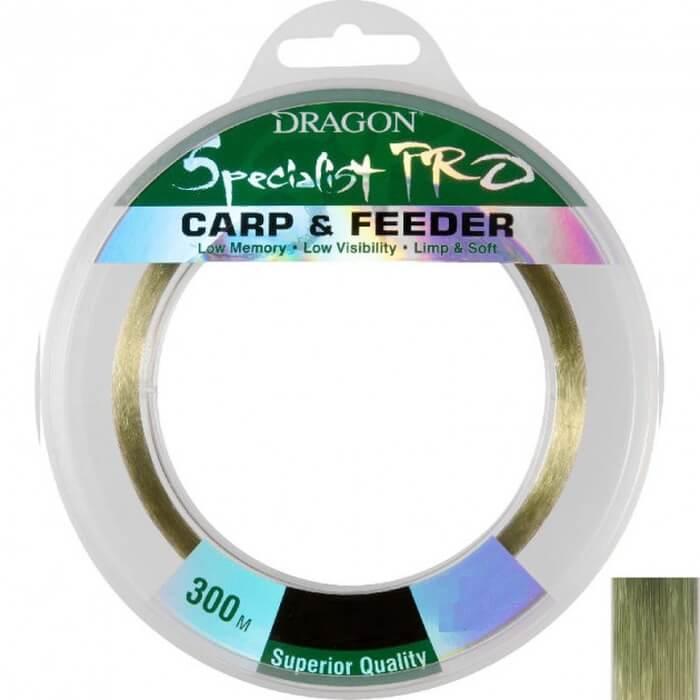 

Леска Dragon Specialist Pro Carp - Feeder 300 м 0.25 мм 7.75 кг (TDC-31-09-125)