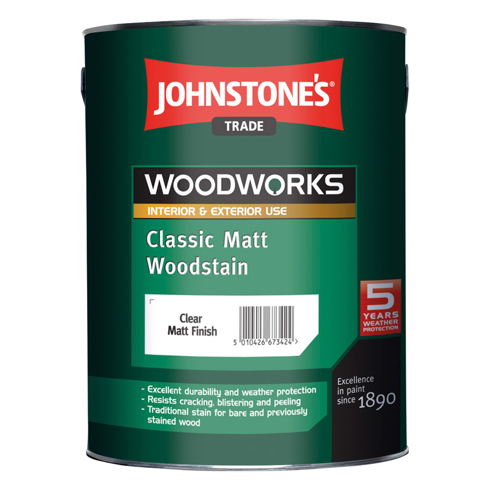 

Матовый лессирующий антисептик Johnstone's Classic Matt Woodstain 0,75 л Прозрачный