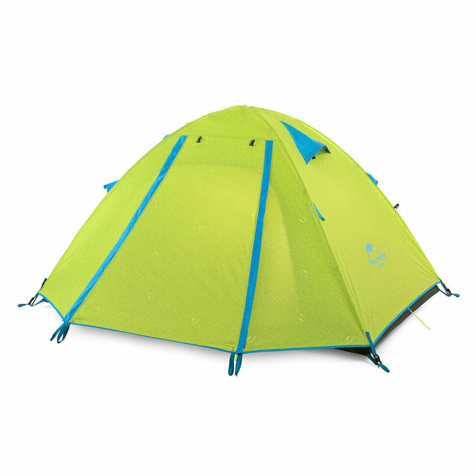 

Палатка Naturehike P-Series NH18Z033-P 210T / 65D трехместная, зеленый