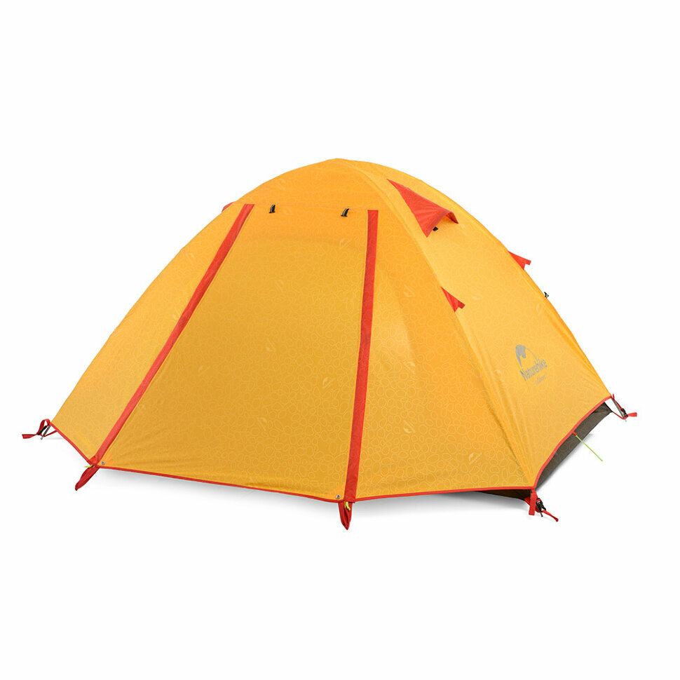 

Палатка Naturehike P-Series NH18Z022-P 210T / 65D, двухместная, оранжевый