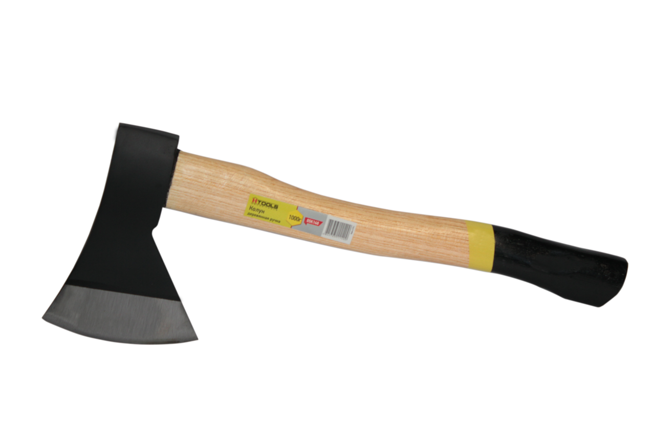 Топор Htools 1000 г, ручка из твердых сортов древесины, 05K140 – фото ...