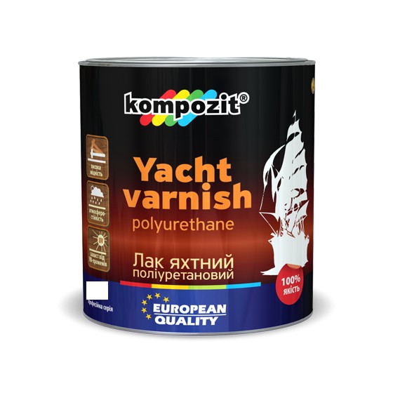 

Яхтный лак TM KOMPOZIT Глянцевый 10 л