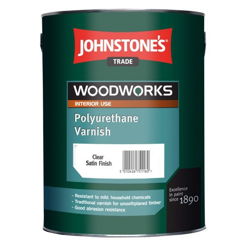

Лак для мебели Johnstone's Polyurethane Varnish Clear Satin 0,75 л