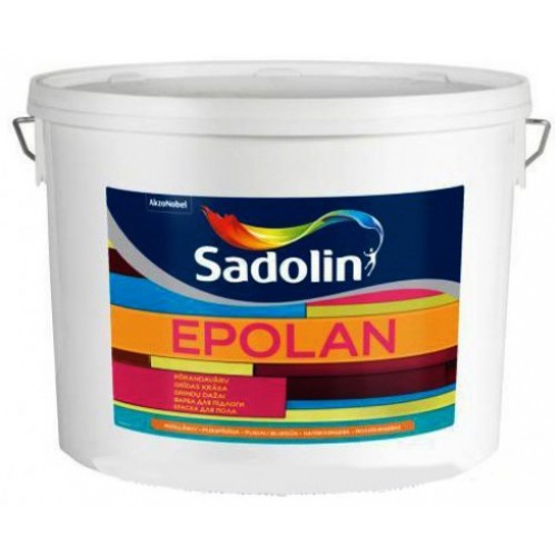 

Краска Sadolin Epolan - краска для пола, белая, 1 л.