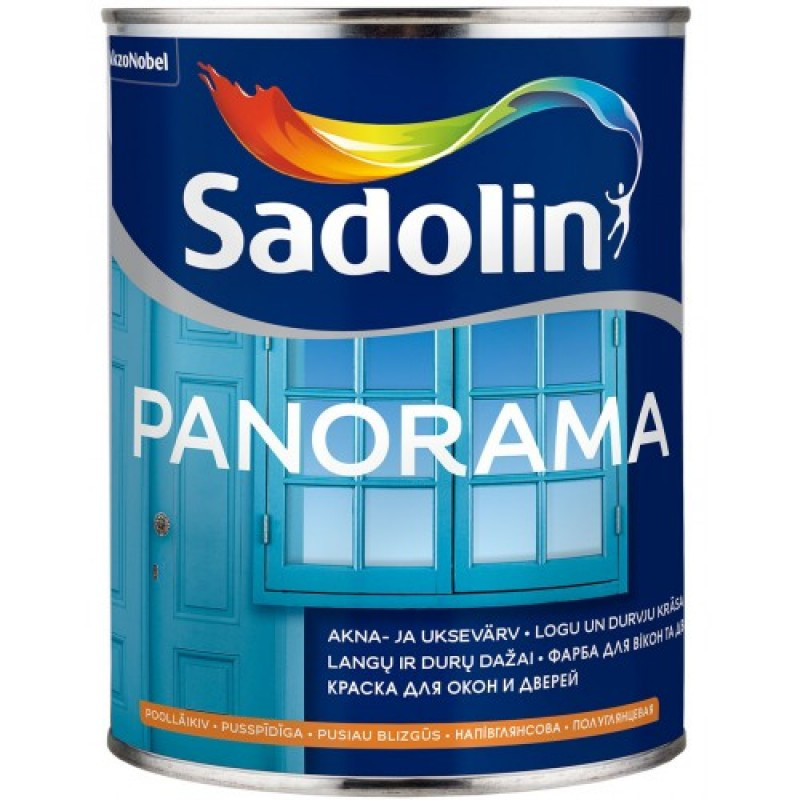 

Краска Sadolin PANORAMA - краска для окон и дверей, белый BW, 2,5 л.