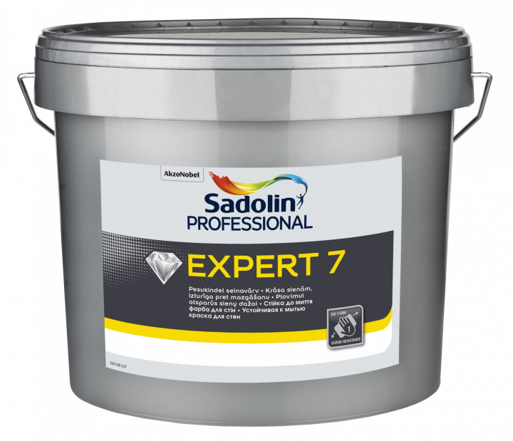 

Краска Sadolin EXPERT 7 - краска для внутренних работ, белый BС, 9,3 л.