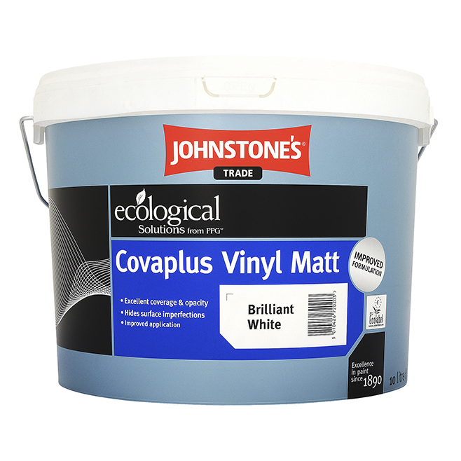 

Матовая эмульсионная краска для внутренних работ Johnstone's Covaрlus Vinyl Matt 10 л