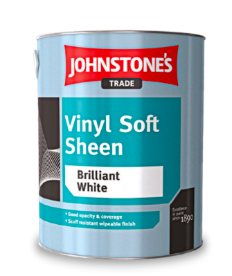

Виниловая водоэмульсионная краска Johnstone's Vinil Soft Sheen 4.75 L (MED)