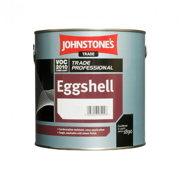 

Полуматовая краска для внутренних работ Johnstone's Eggshell 0.92 L (UL/DP)