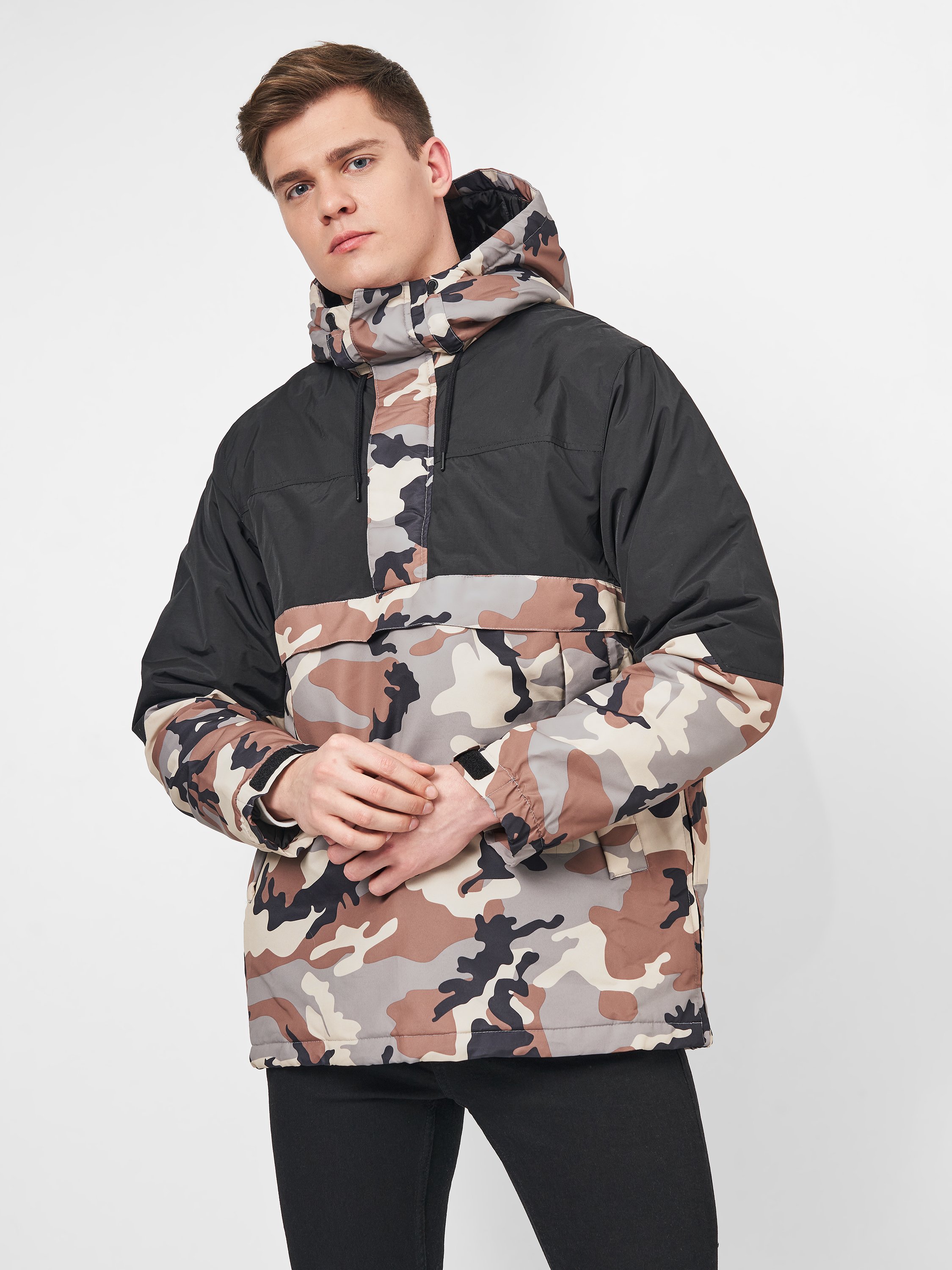 

Анорак Pull & Bear 9716/903/506 L Хаки