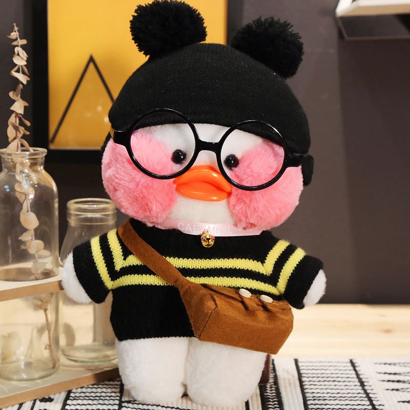 

М'яка іграшка каченя Lalafanfan duck 30см Funtoy Мішель КВ1245-12