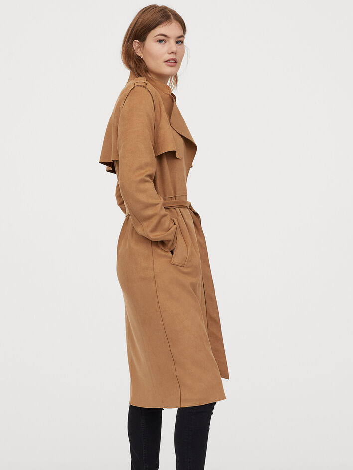 

Тренч H&M 060831684_brown  Коричневый, Тренч H&M 060831684_brown XS Коричневый