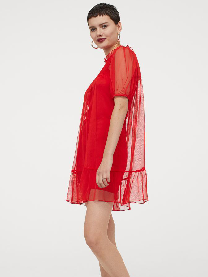 

Платье H&M 060928352_red  Красное, Платье H&M 060928352_red XS Красное